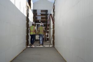Forming Solutions and Penna Construction crew on an ICF jobsite